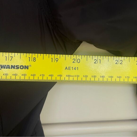 Sleek Sam Edelman Black Lightweight Hooded Anorak Jacket Size XL - Picture 13 of 15